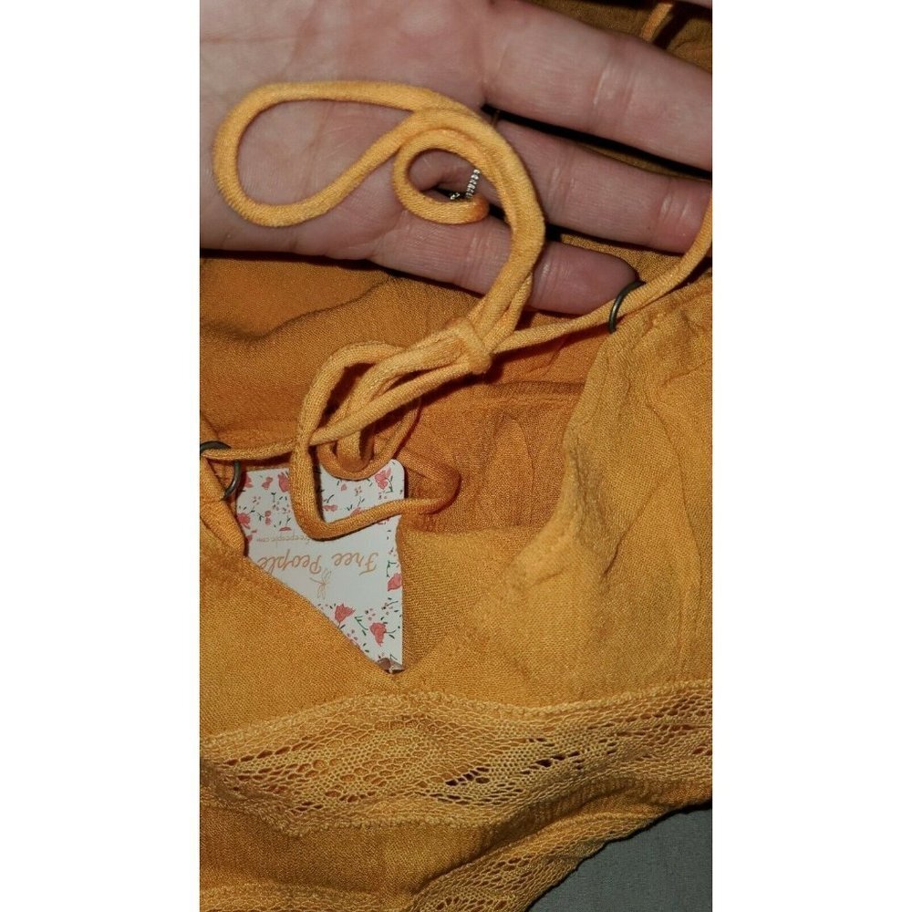 Free People Home Again Cropped Lace Camisole - Picture 6 of 10